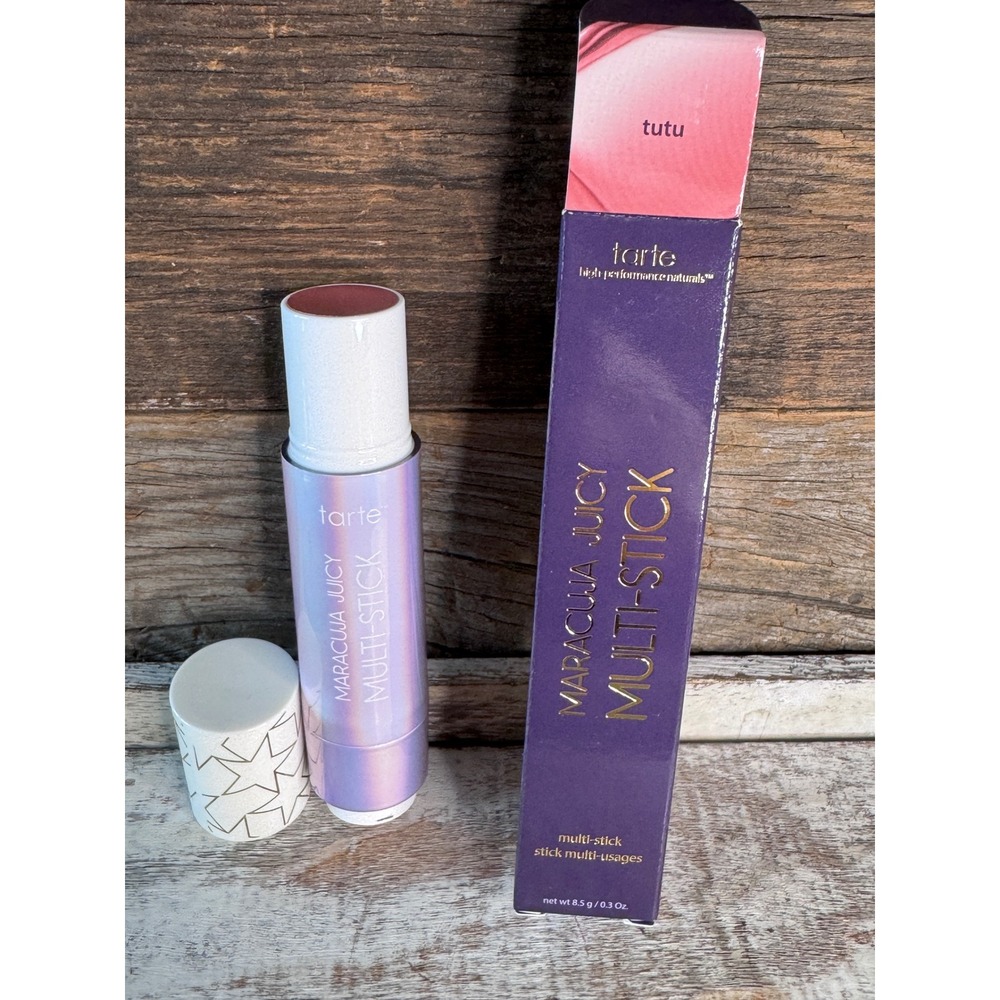 Tarte Maracuja Juicy Multi-Stick | Tutu Peachy Pink | Full Size NIB | MSRP $26